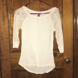 White Half Sleeve Shirt